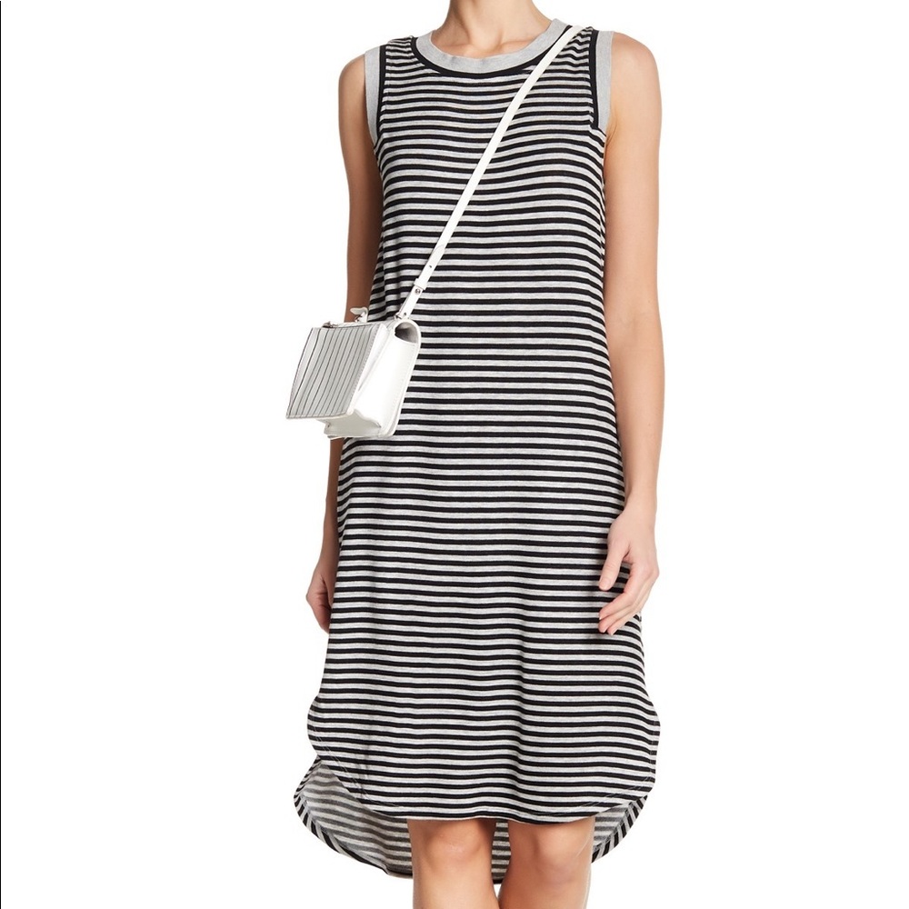 SUPERFOXX NWT Stripe Sleeveless Soft Knit Dress